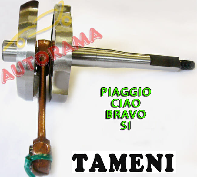 Albero Motore TAMENI PIAGGIO CIAO – SI – BRAVO D.12mm