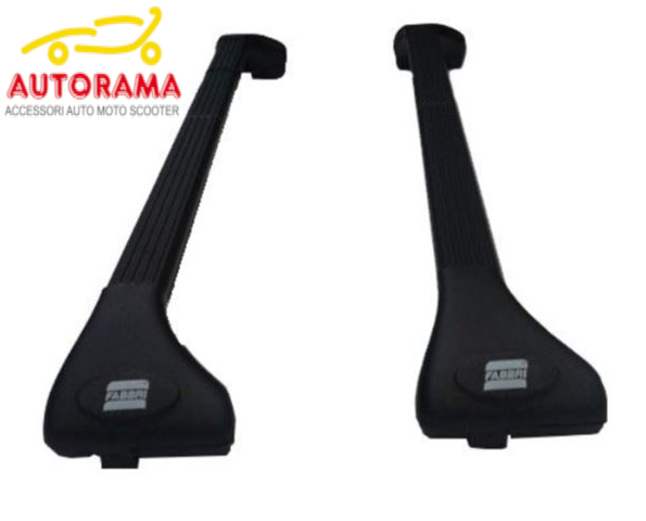 Alu Viva 2 Fabbri Black Barre Portatutto Mancorrente aperto