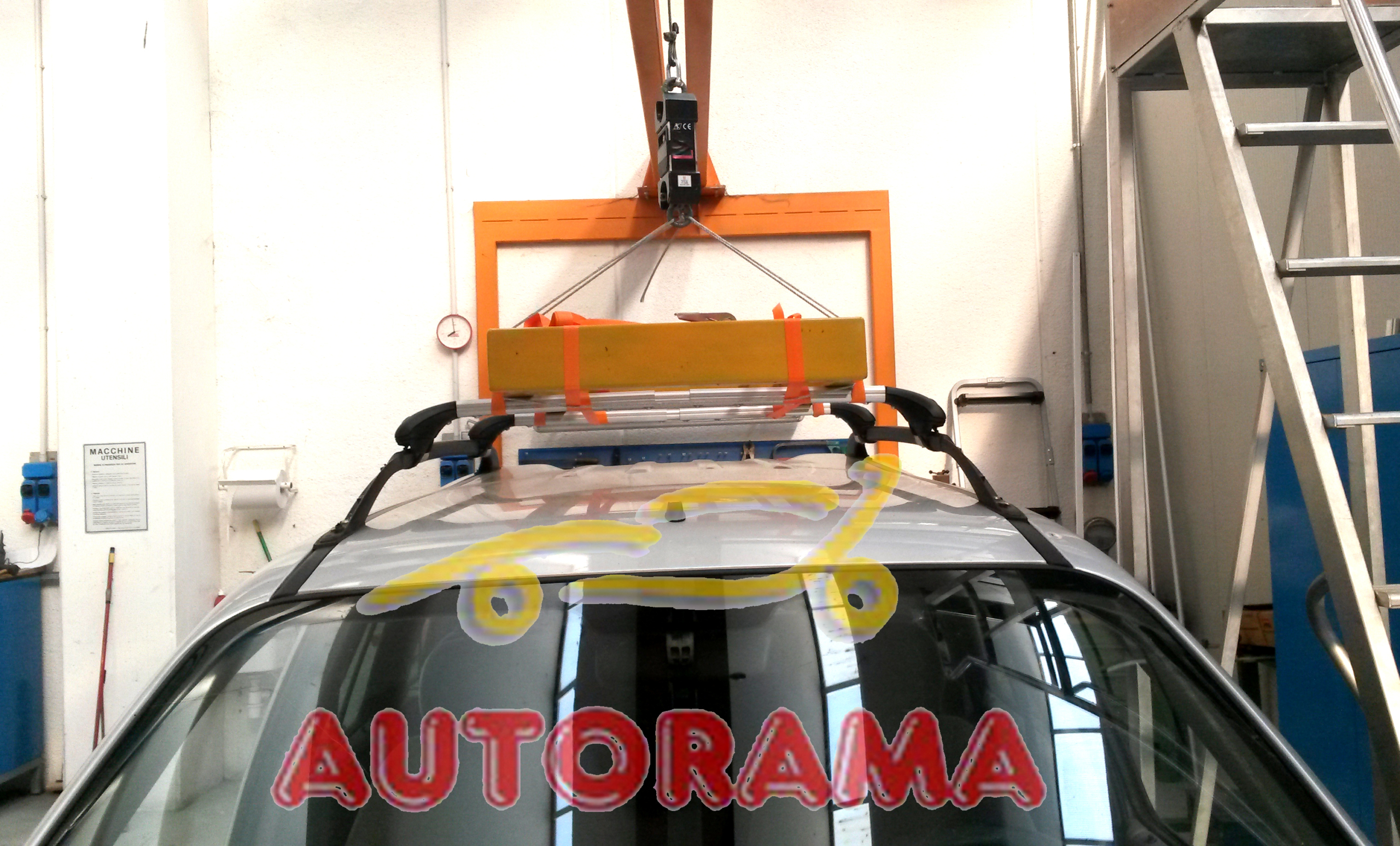 Alu Viva 2 Fabbri Silver Barre Portatutto Rails aperti