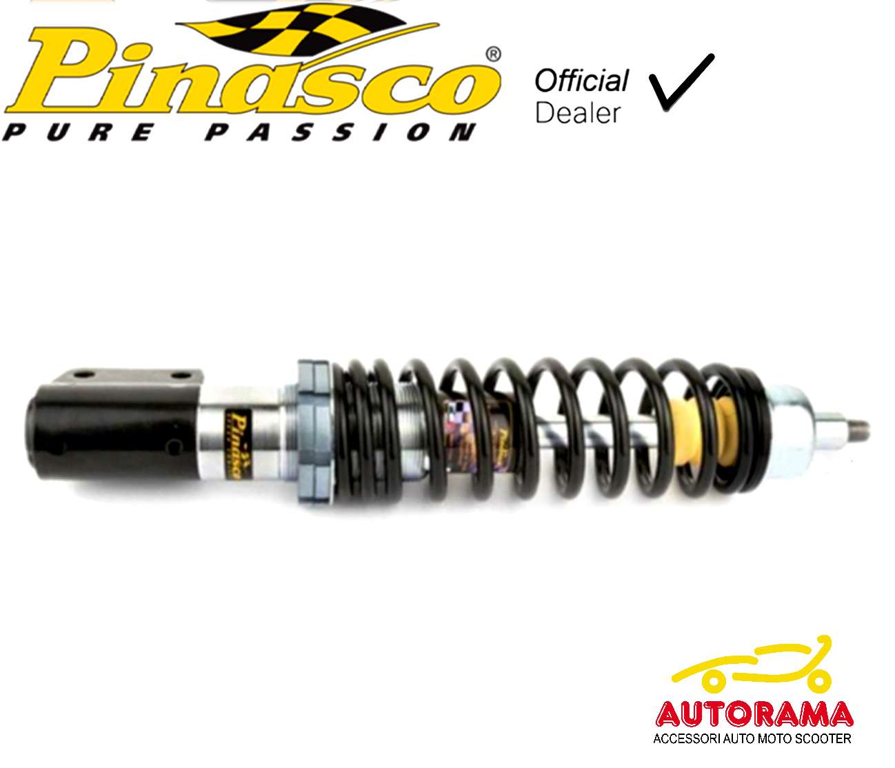 Ammortizzatore Anteriore PINASCO Piaggio Vespa PX – nero
