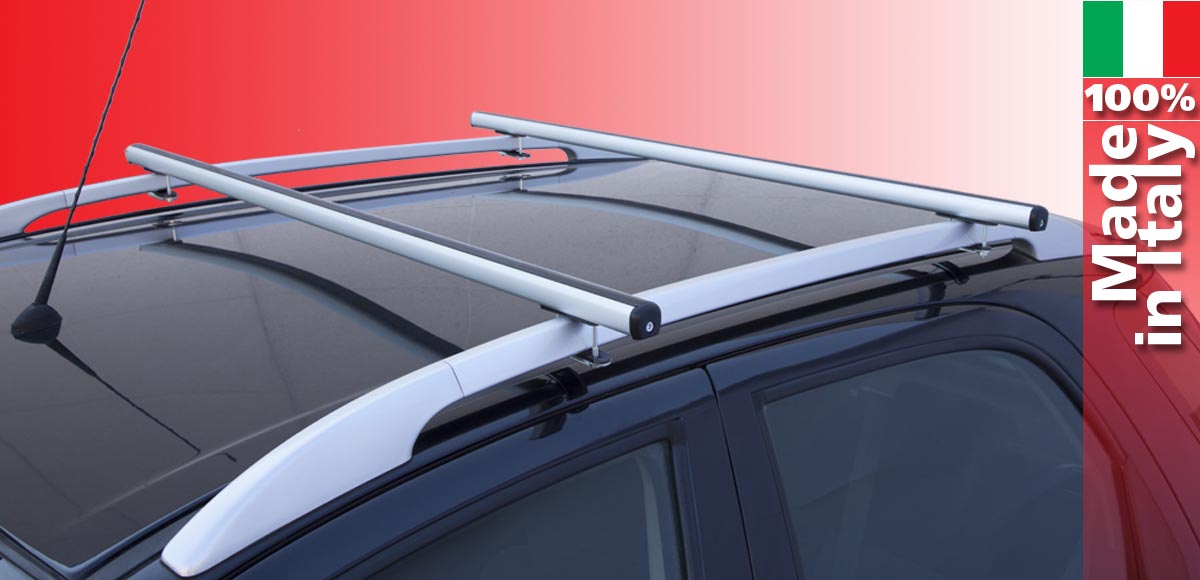 Barre Portatutto ALU RELING UNIVERSALE BASE Fabbri 122 cm
