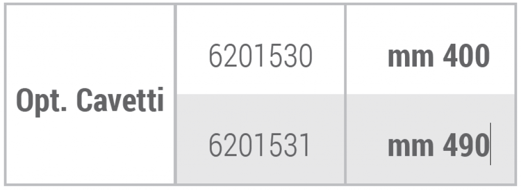Barre Portatutto FABBRI ALUVIVA 5 cm 116