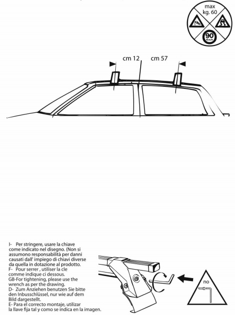 Barre Portatutto Honda HR-V – anno 2004 5 porte