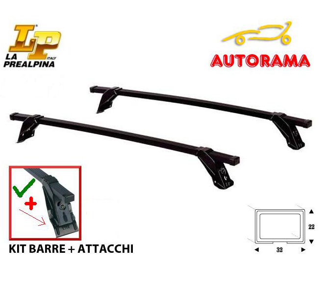 Barre Portatutto specifiche  VW Golf 4 Serie 5 porte