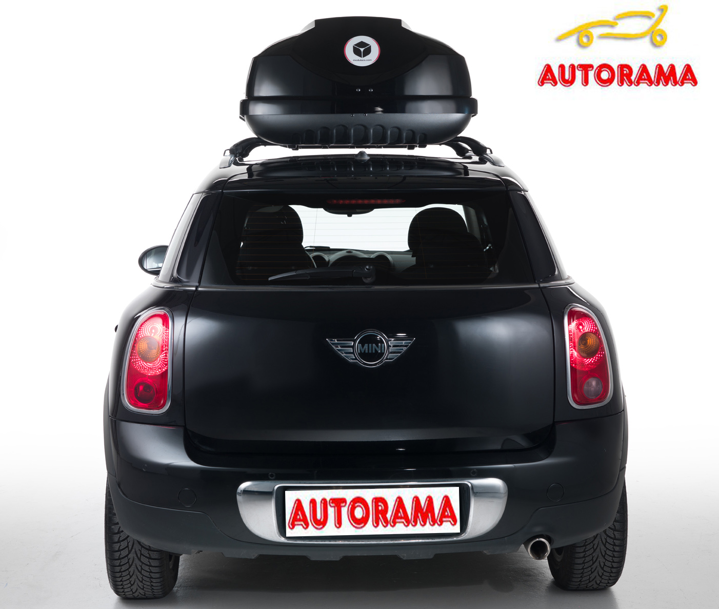 Box da Tetto Portatutto Auto Modula Beluga Easy 460 Lt Nero lucido
