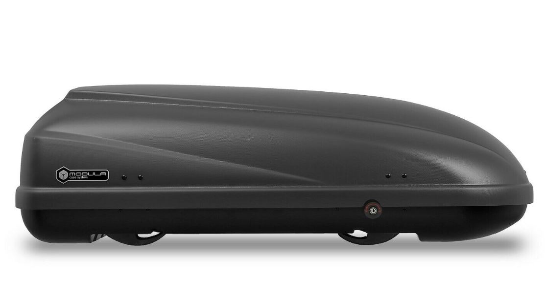 Box da Tetto Portatutto Auto Modula Beluga XL 460 L Grigio opaco