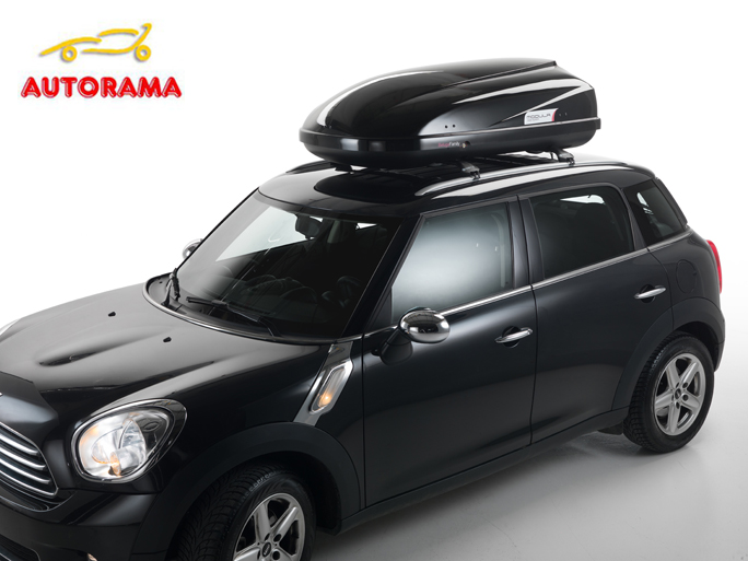 Box da Tetto Portatutto Auto Modula Beluga XL 460 L Nero lucido