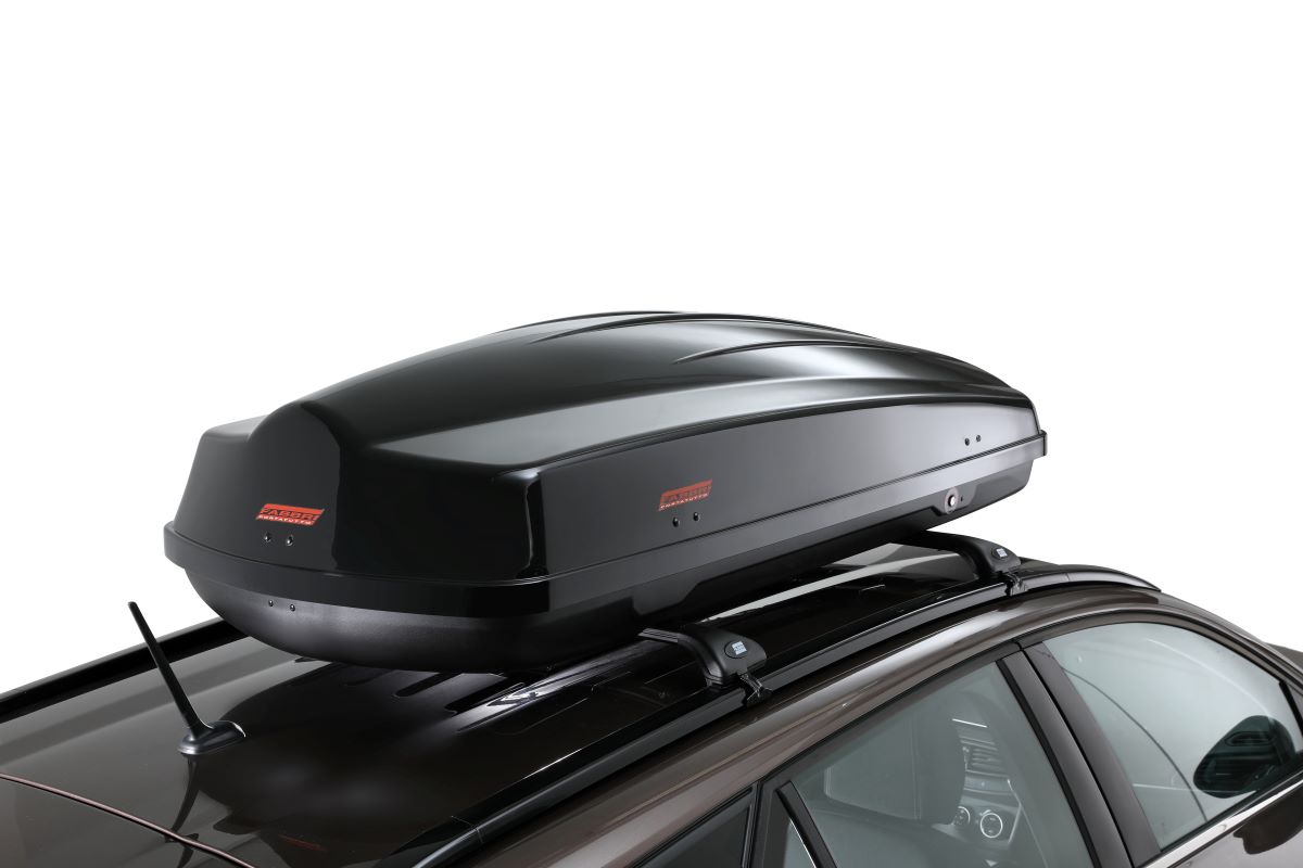 Box per Tetto Auto Fabbri Nova 340 Lt Baule Portatutto Nero