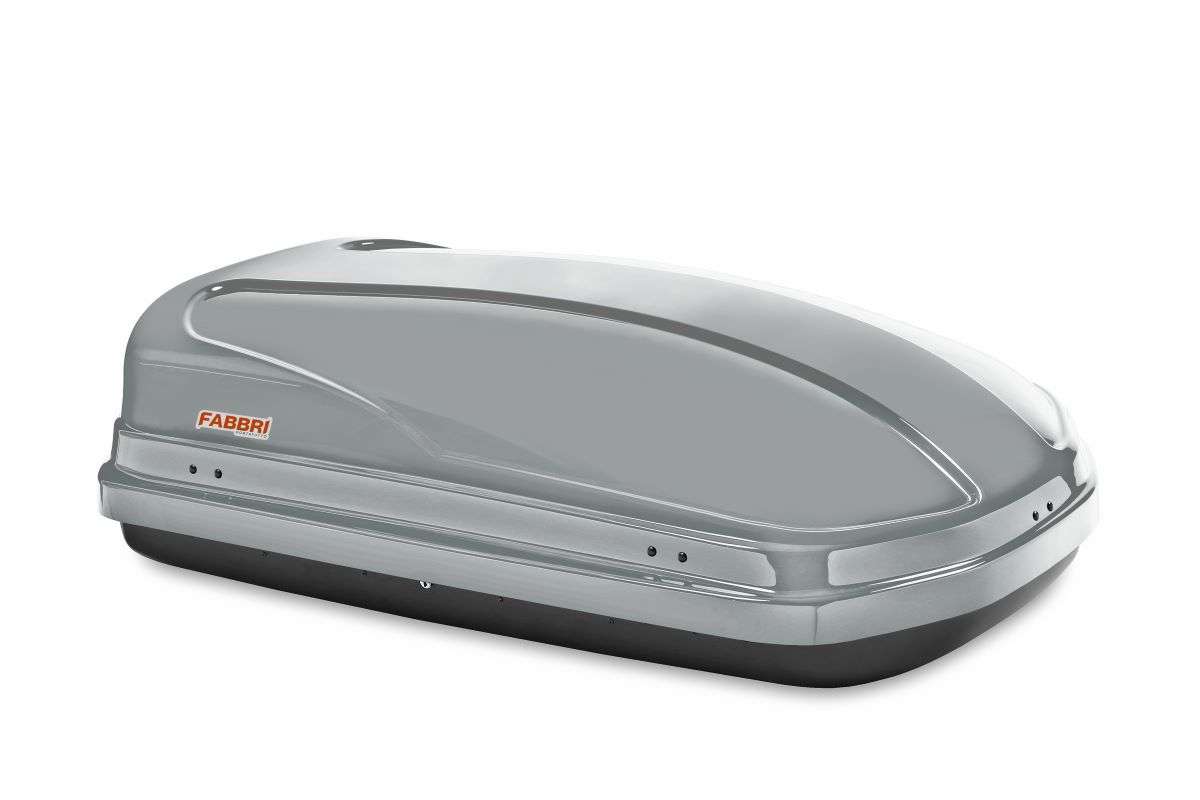 Box Portatutto Tetto Auto Fabbri SuperNova 360 Litri Grigio lucido