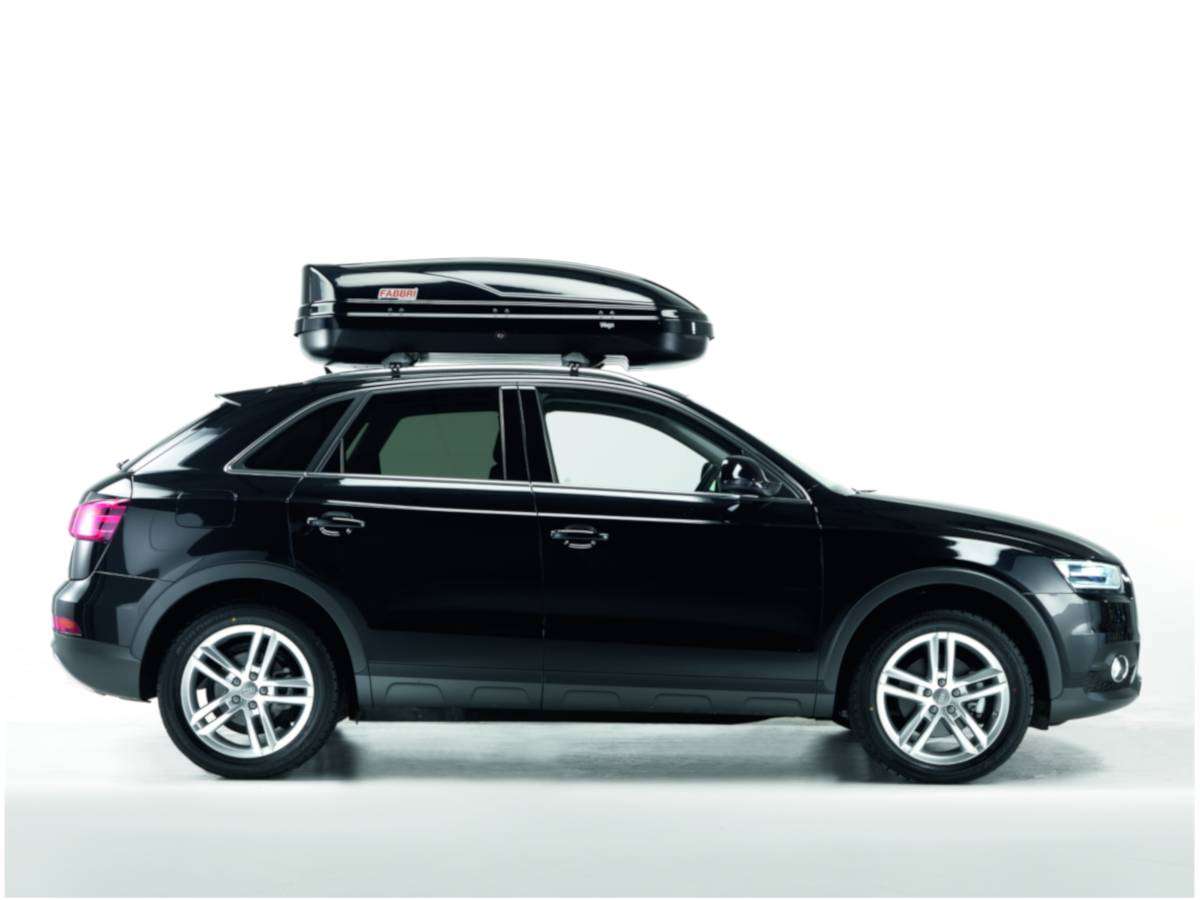 Box Portatutto Tetto Auto Fabbri SuperNova 450 Litri Nero lucido