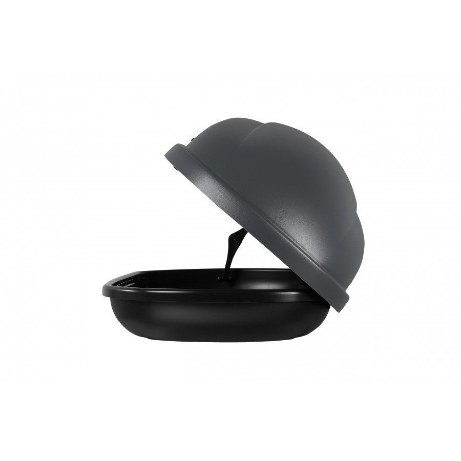 Box Portatutto Tetto Auto Modula Travel 370 L Easy Grigio opaco