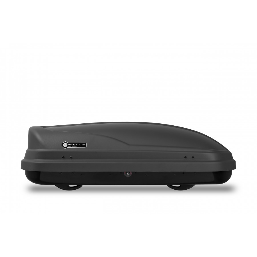 Box Portatutto Tetto Auto Modula WeGo 360 L Grigio opaco goffrato