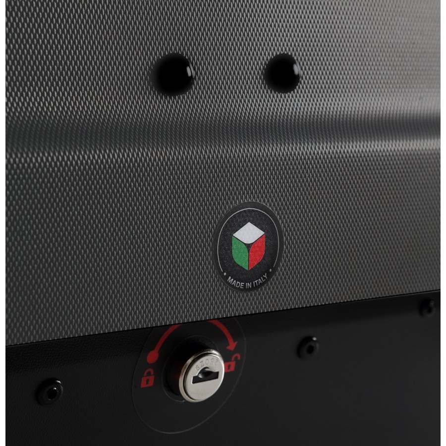 Box Portatutto Tetto Auto Modula WeGo 450 L Grigio opaco goffrato