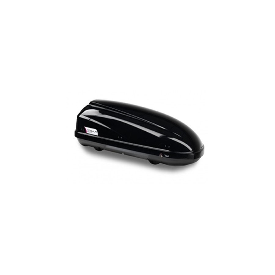 Box Portatutto Tetto Baule Auto Modula Travel 370 Lt Nero lucido