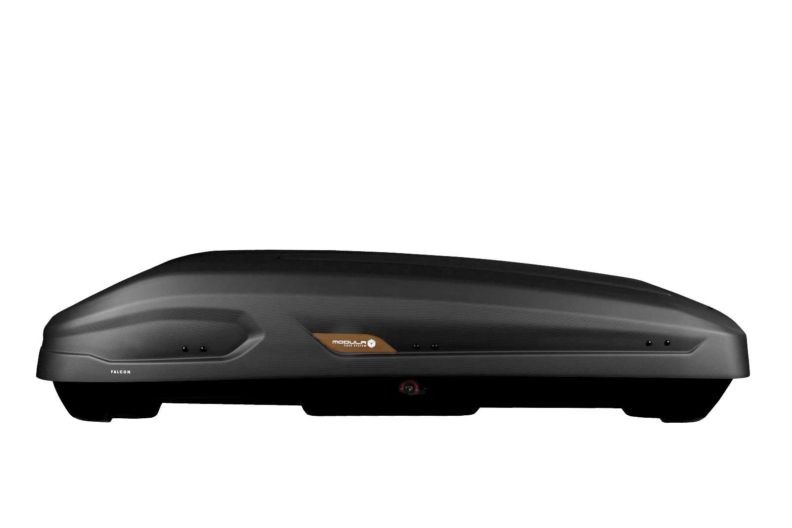 BOX TETTO AUTO FALCON MODULA 470 Lt Baule Nero goffrato opaco