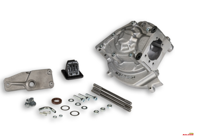 CARTER MP-ONE Malossi Accensione a Puntine Piaggio Ciao + Collettore D.19×20