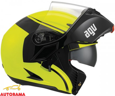 Casco Apribile AGV Compact Multi Course yellow/black