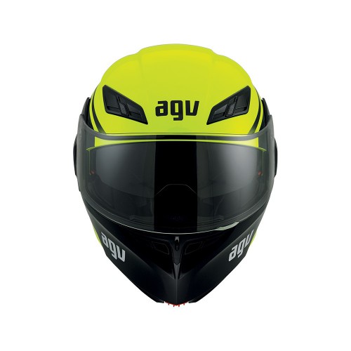 Casco Apribile AGV Compact Multi Course yellow/black