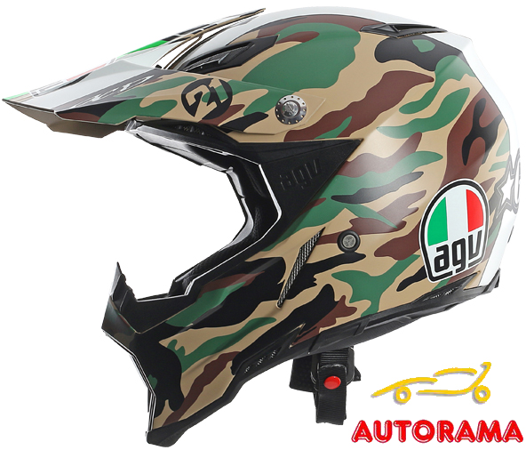 Casco Cross AGV AX8 Evo Replica PAULIN Camouflage