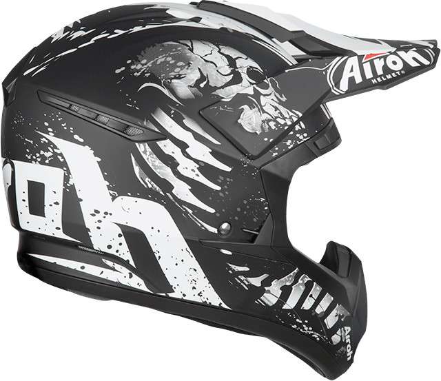 Casco Cross Airoh Switch BackBone Matt