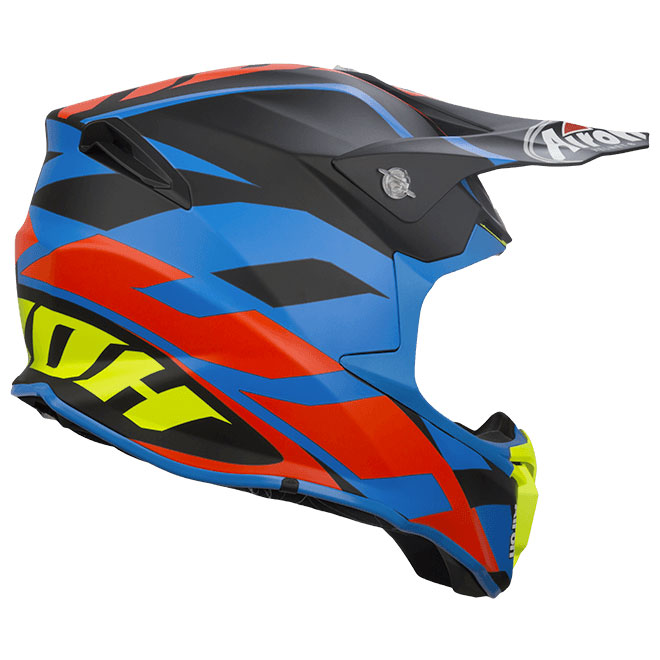 Casco Cross Airoh Twist Great Blu Opaco