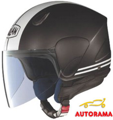 Casco Demi Jet Nolan N31 Flashback plus – Flat black