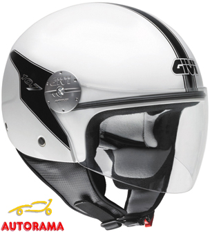 Casco Demi-Jet Givi 10.7 Mini-Jet – Bianco