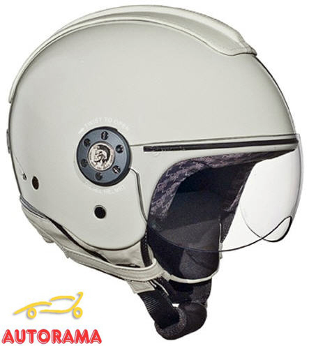 Casco Diesel JET Dj Mowie Grigio chiaro/Light grey