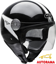 Casco Givi 10.7 Mini-Jet – Nero