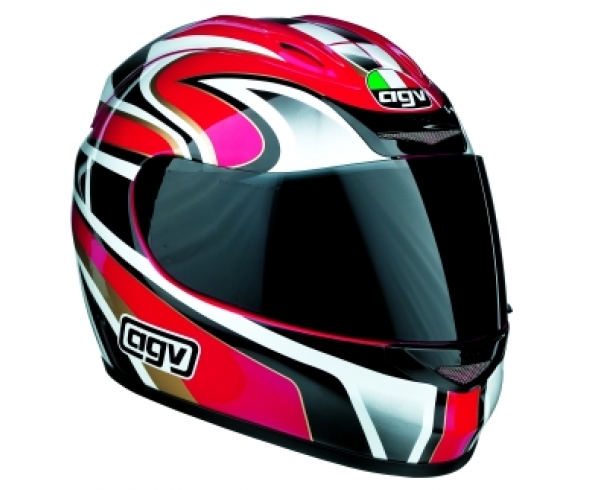 Casco Integrale AGV AIRTECH Tribute Rosso – nero – bianco