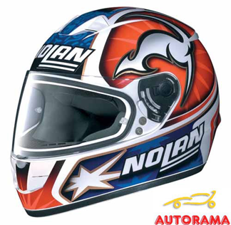 Casco Integrale Nolan N62 Stoner Gemini Phillip Island replica