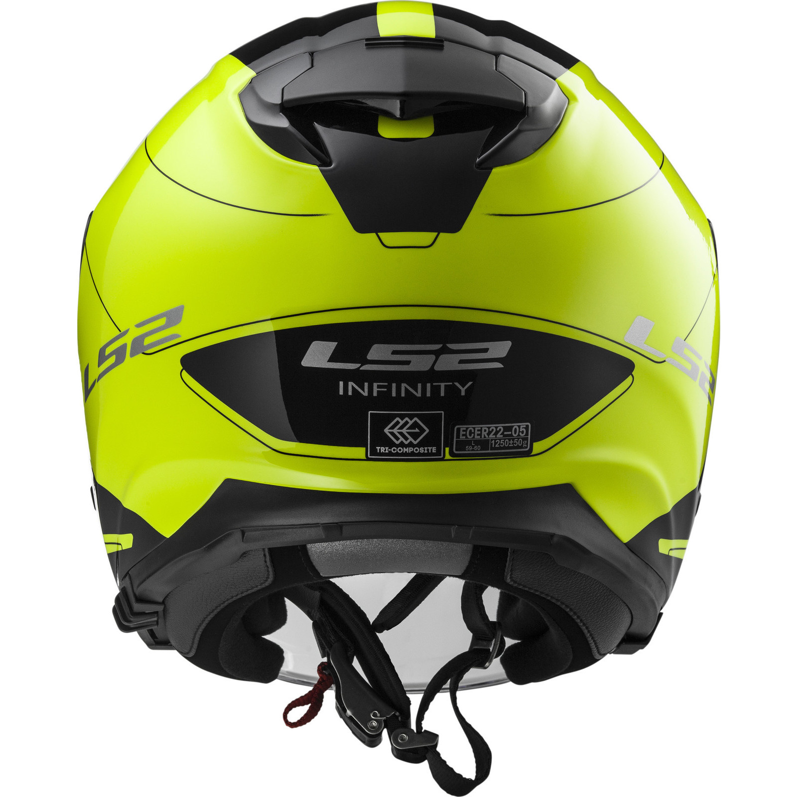 Casco Jet LS2 OF521 Infinity Beyond Black Yellow Hi-Vis