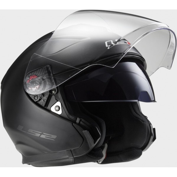 Casco Jet LS2 OF521 INFINITY Nero opaco