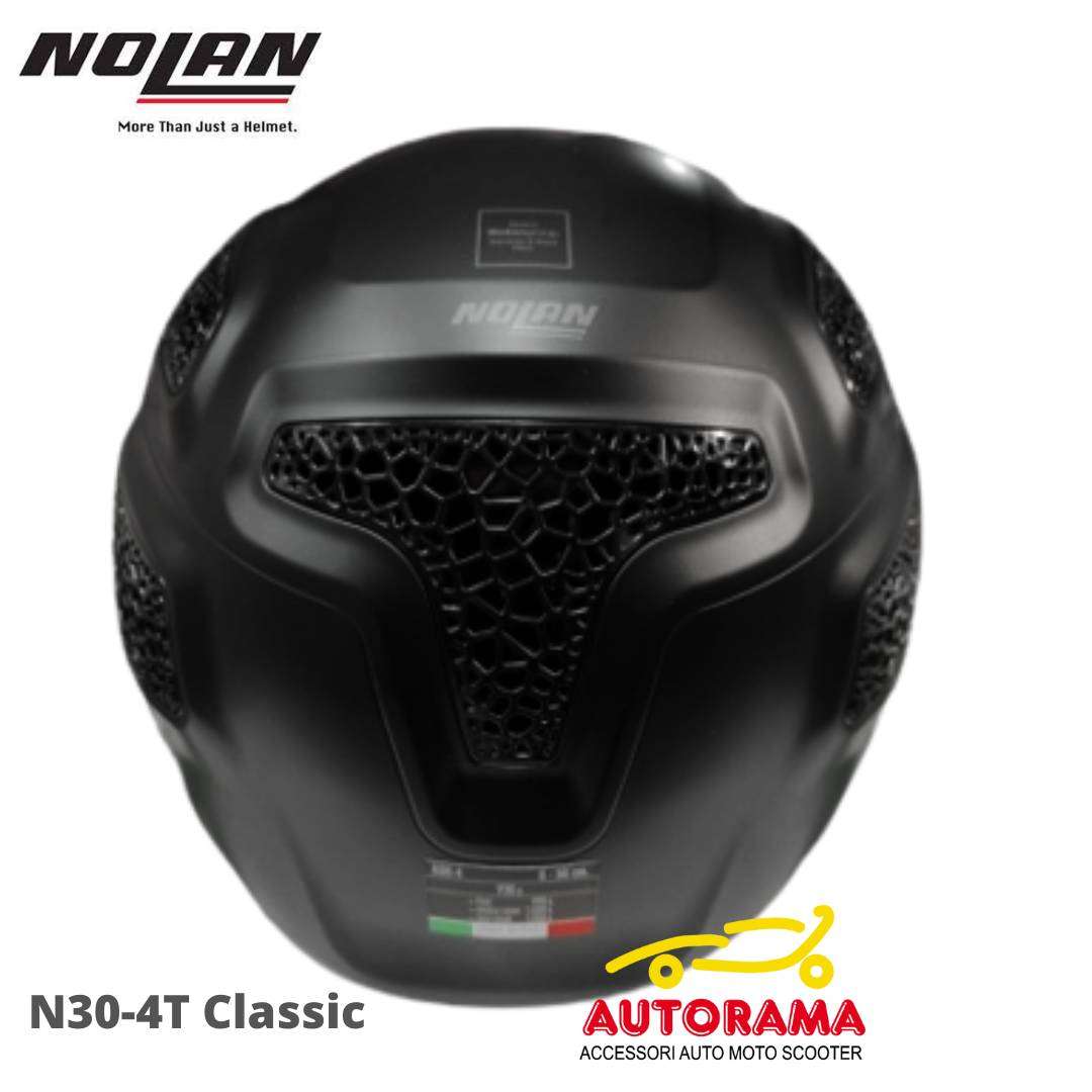 Casco Jet Nolan N30-4 T Classic Nero opaco