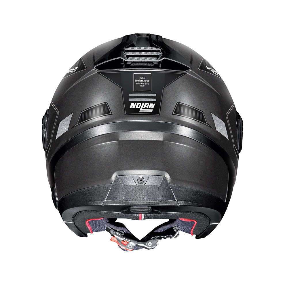 Casco Jet Nolan N40-5 Beltway N-Com Grigio lava opaco