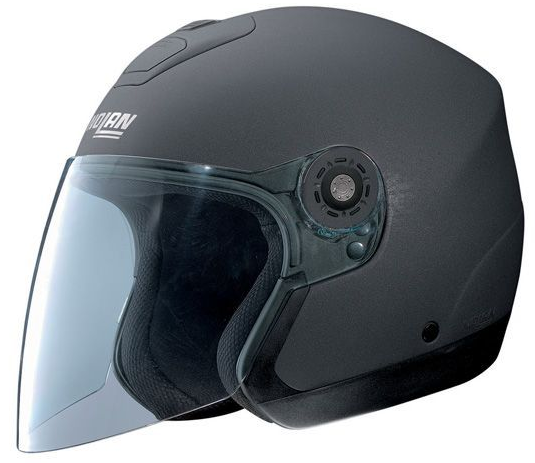 CASCO JET NOLAN N42 Genesis Nero Opaco Black Graphite