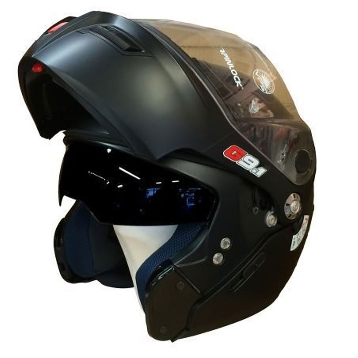 Casco Modulare GREX G9.1 EVOLVE KINETIC N-COM nero opaco