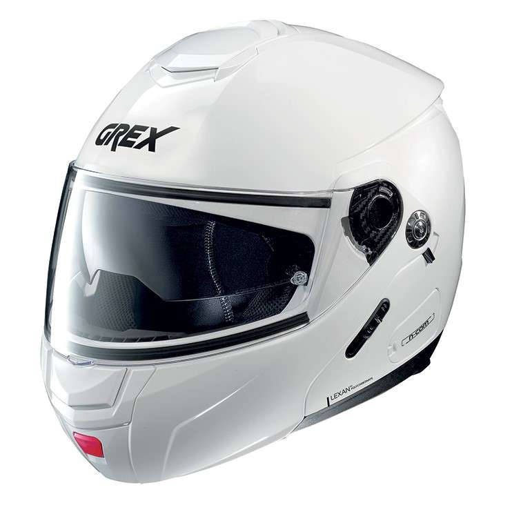 Casco Modulare GREX G9.2 Kinetic N-Com Bianco metallizzato