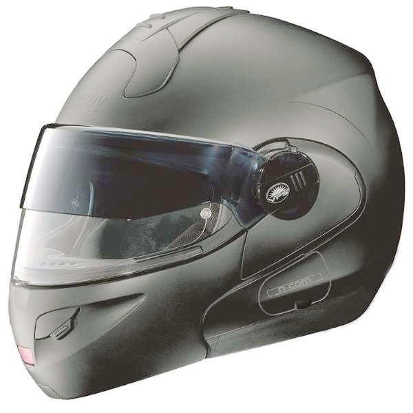 Casco Modulare Nolan N102 Classic N-Com 8 Flat-Grey – S