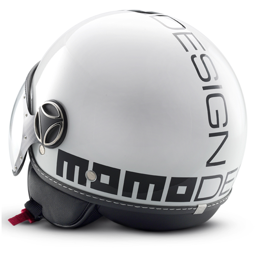 Casco MOMO FIGHTER Classic – Bianco lucido