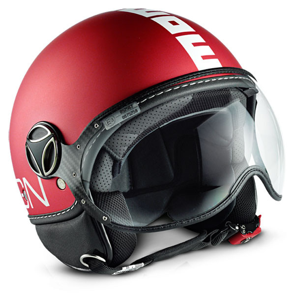 Casco MOMO FIGHTER Classic – Rosso Frost