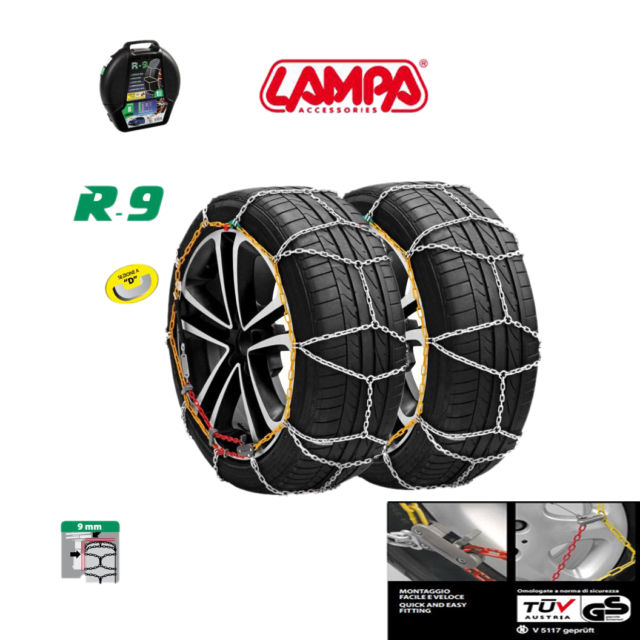 Catene da neve auto Lampa R-9mm – Gr.14