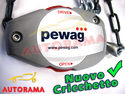 CATENE DA NEVE PEWAG SERVO-SPORT 7mm RSS 67
