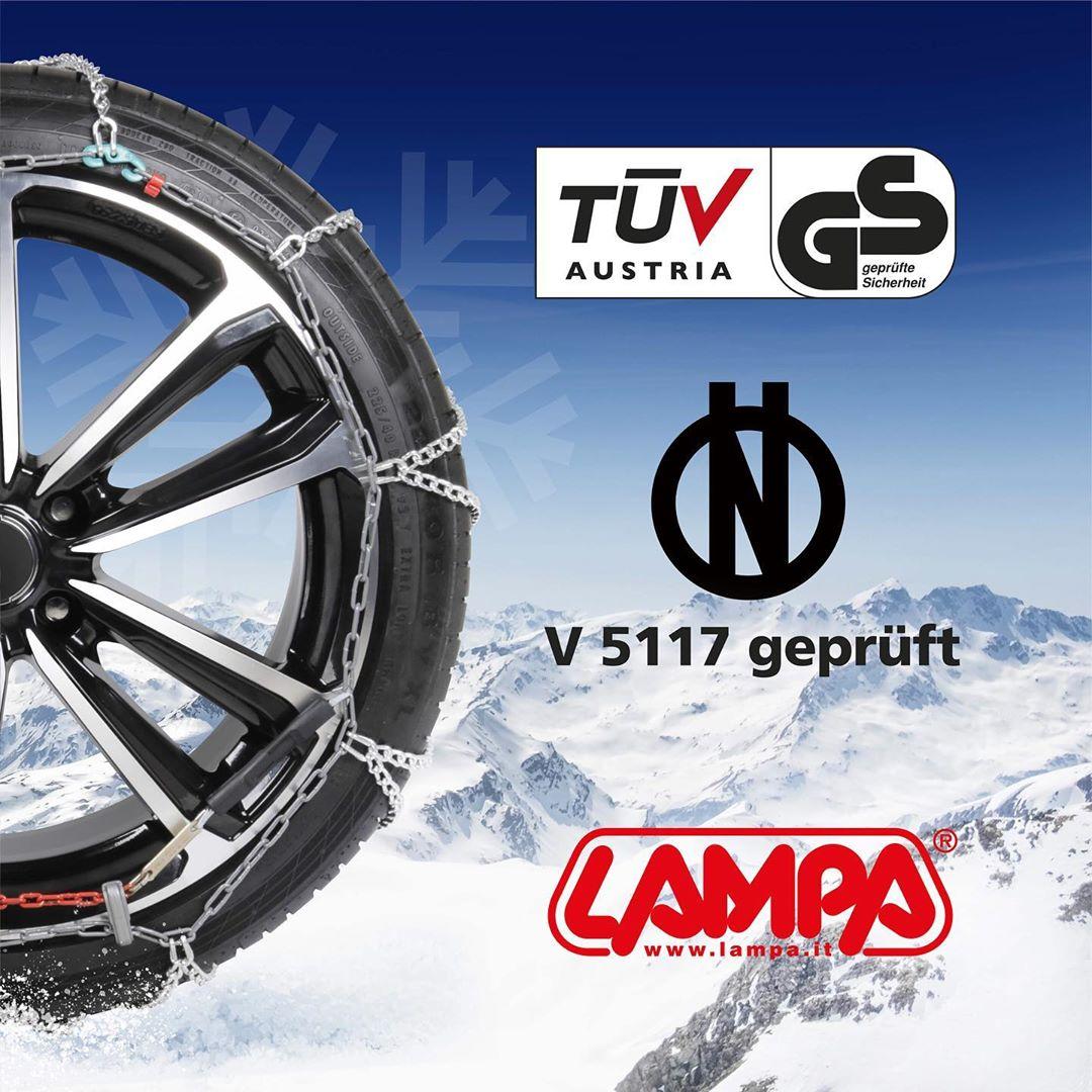 Catene Neve LAMPA RX-7 Ingombro 7mm – Gruppo 9.5