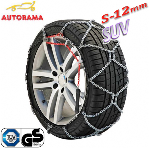 Catene Neve S12 Lampa – Suv Fuoristrada 4×4 12mm Gr.22