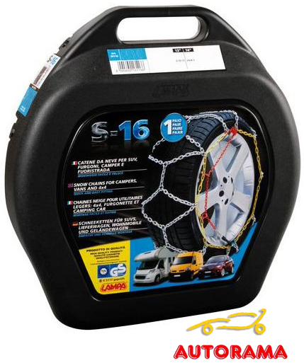 Catene Neve S16 Lampa – Suv Fuoristrada 4×4 16mm Gr. 22,7