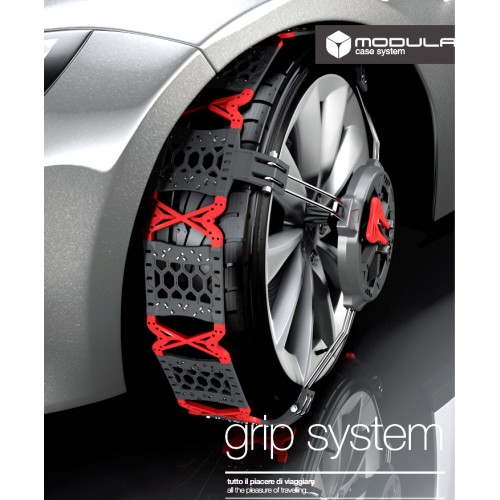 Catene Plastic Grip System Modula Montaggio Frontale -Gr.20