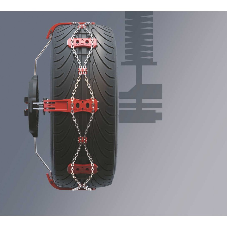 Catene Steel Grip System Modula Montaggio Frontale -Gr.40