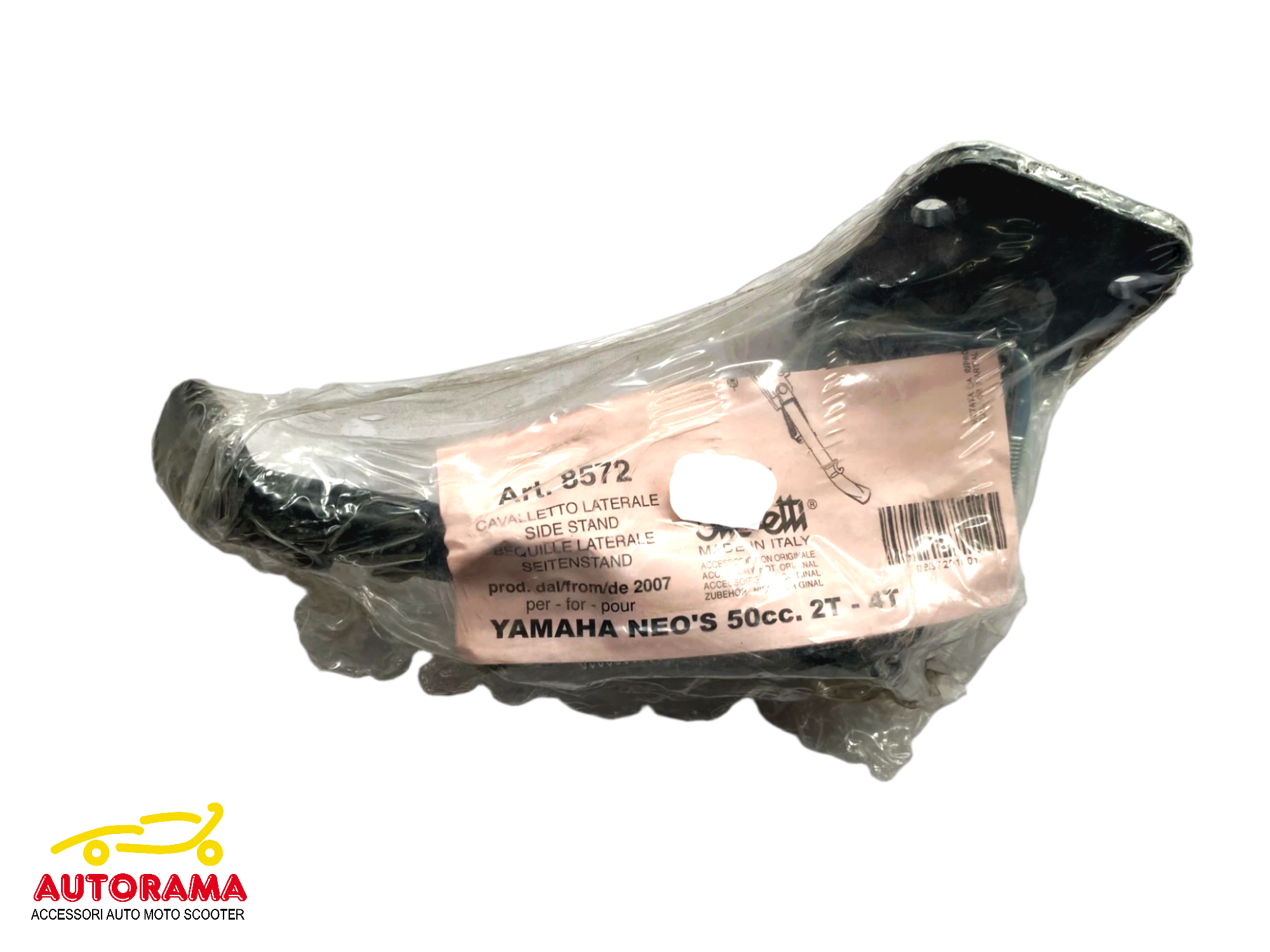 Cavalletto Laterale Buzzetti – MBK OVETTO 50 – YAMAHA NEO’S 2T