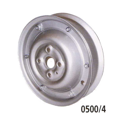 Cerchio Vespa revival 4 fori 3.00-10 3.50-10 verniciato